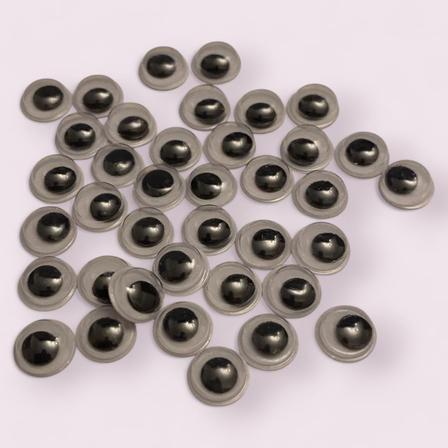 KnitForLess Self Adhesive Googly Eyes 7mm Small Wiggle DIY Art Supplies Doll Making & Scrapbooking Activities