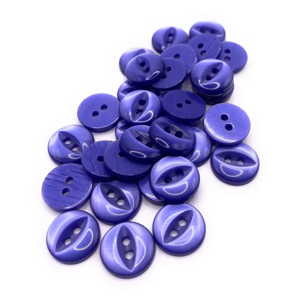 Pile of purple buttons.