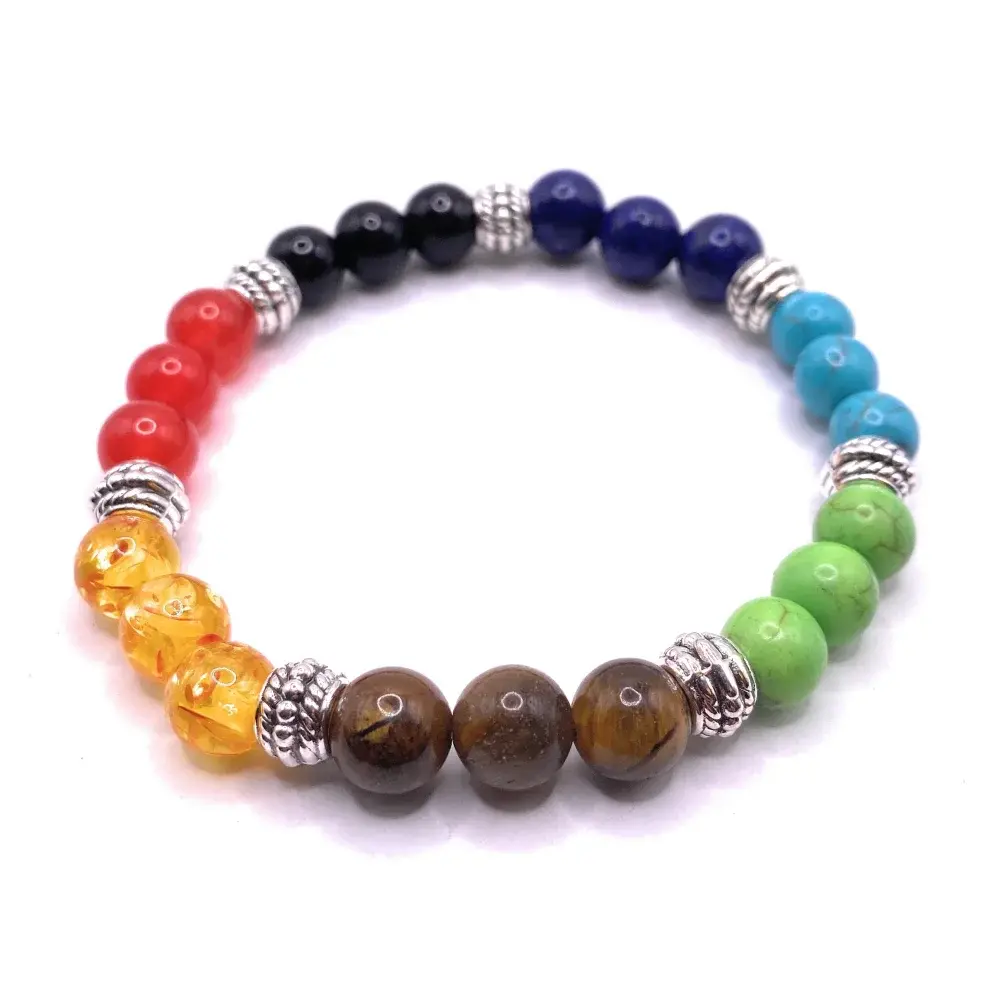 Colorful beaded bracelet.