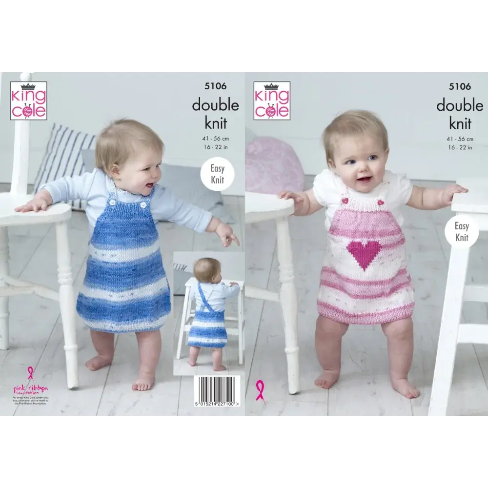 Knitted baby dress patterns.