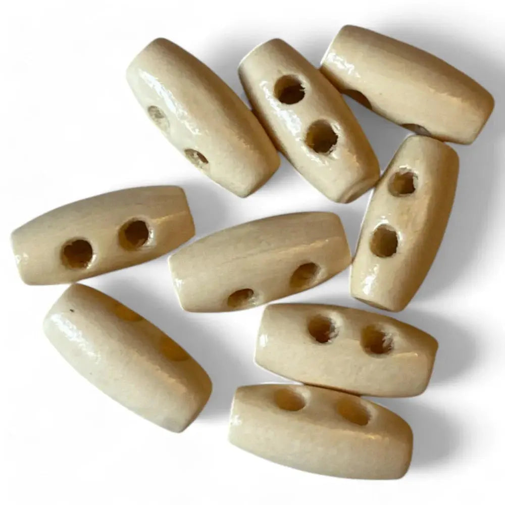 Beige toggle buttons.