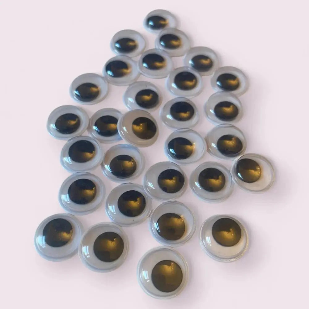 Pile of glassy doll eyes.