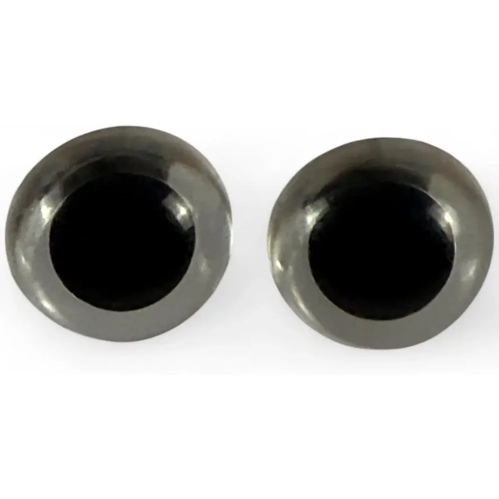 Pair of black doll eyes.