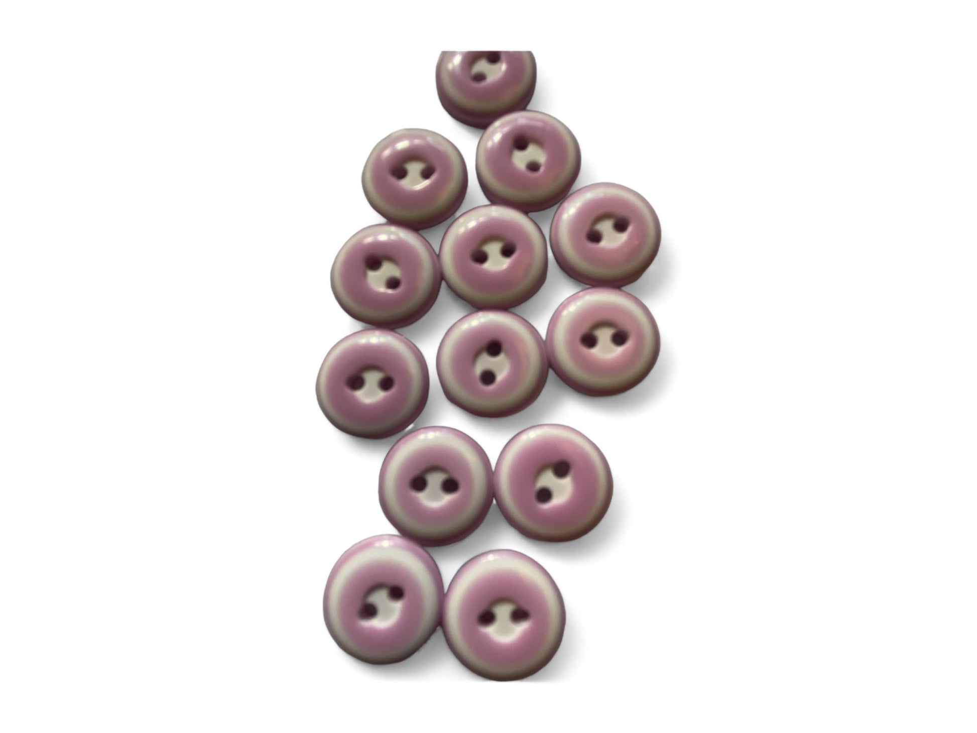 Resin Baby Knitting Buttons 12.5mm 2 Hole 8 Colours Sewing Cardigan Pack of 10