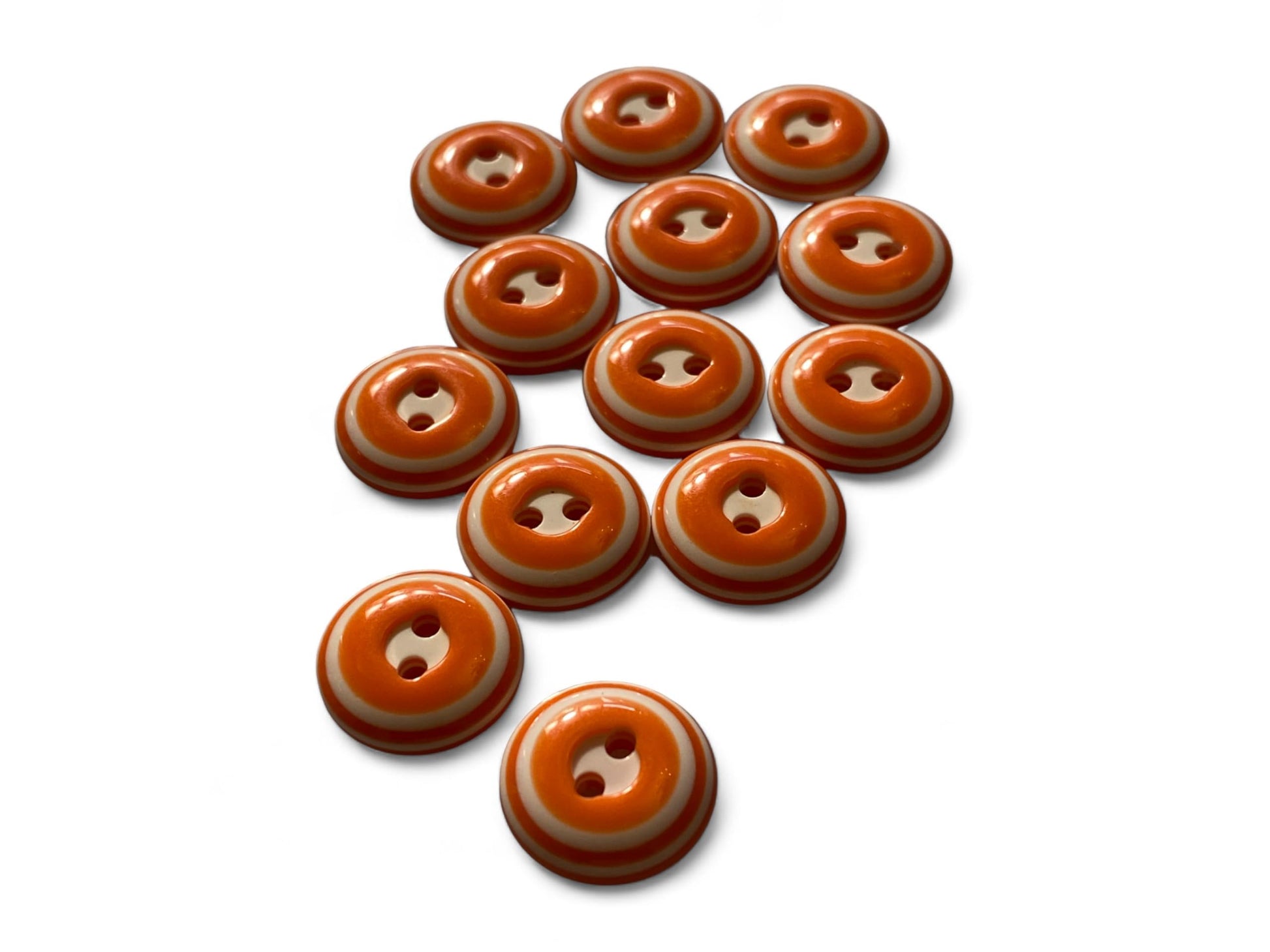 Resin Baby Knitting Buttons 12.5mm 2 Hole 8 Colours Sewing Cardigan Pack of 10