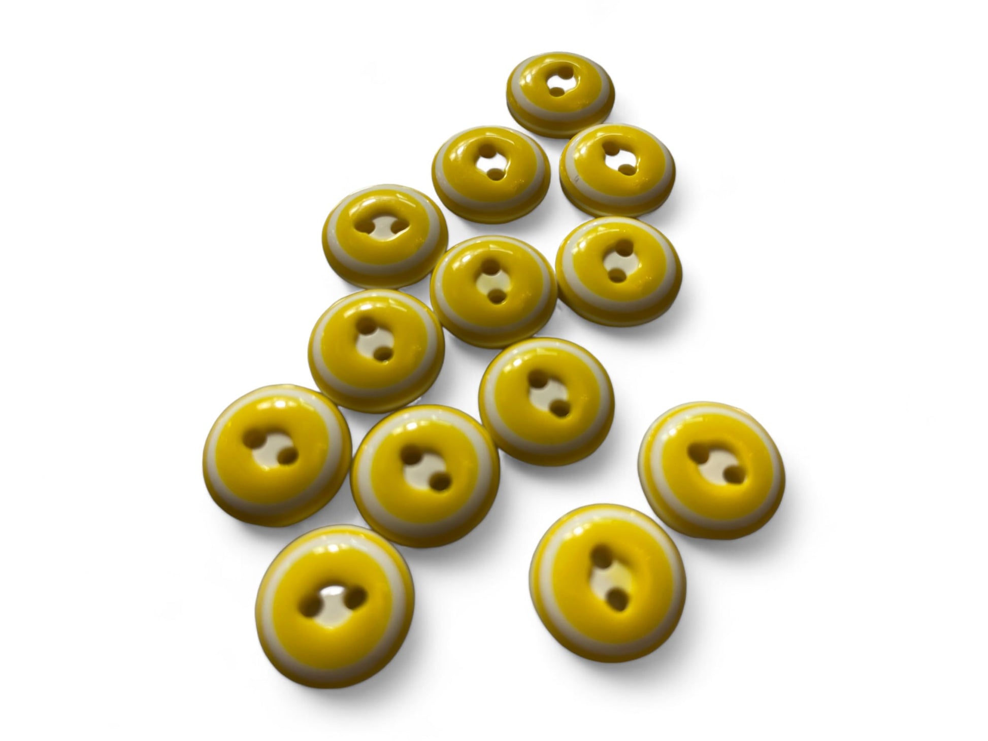 Resin Baby Knitting Buttons 12.5mm 2 Hole 8 Colours Sewing Cardigan Pack of 10