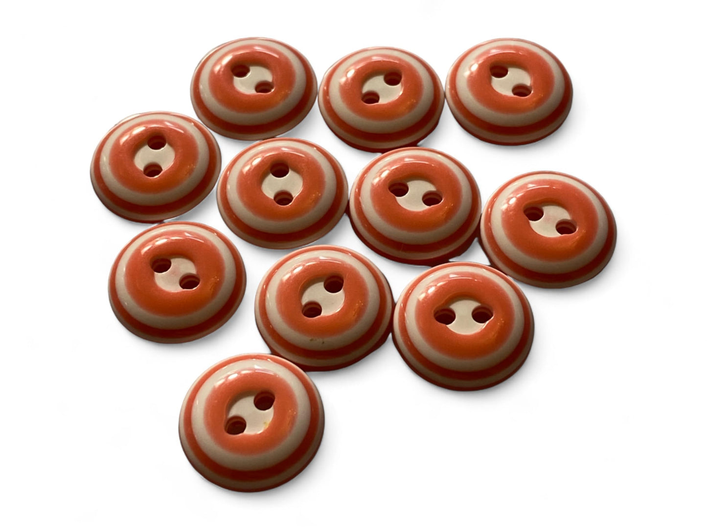 Resin Baby Knitting Buttons 12.5mm 2 Hole 8 Colours Sewing Cardigan Pack of 10
