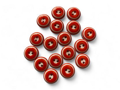 Resin Baby Knitting Buttons 12.5mm 2 Hole 8 Colours Sewing Cardigan Pack of 10