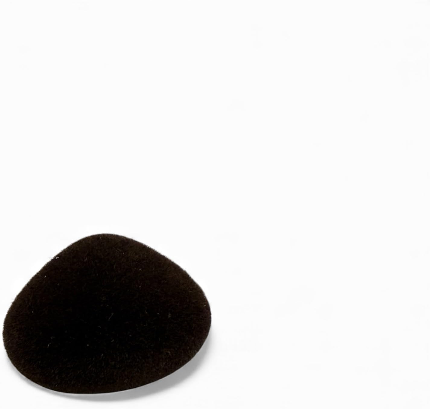 Brown Animal Nose for Teddy Bear and Soft Toy Making, 30mm, Flocked Detail, Plush Material (1)