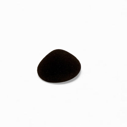 Brown Animal Nose for Teddy Bear and Soft Toy Making, 30mm, Flocked Detail, Plush Material (1)