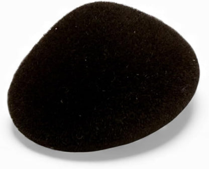 Brown Animal Nose for Teddy Bear and Soft Toy Making, 30mm, Flocked Detail, Plush Material (1)