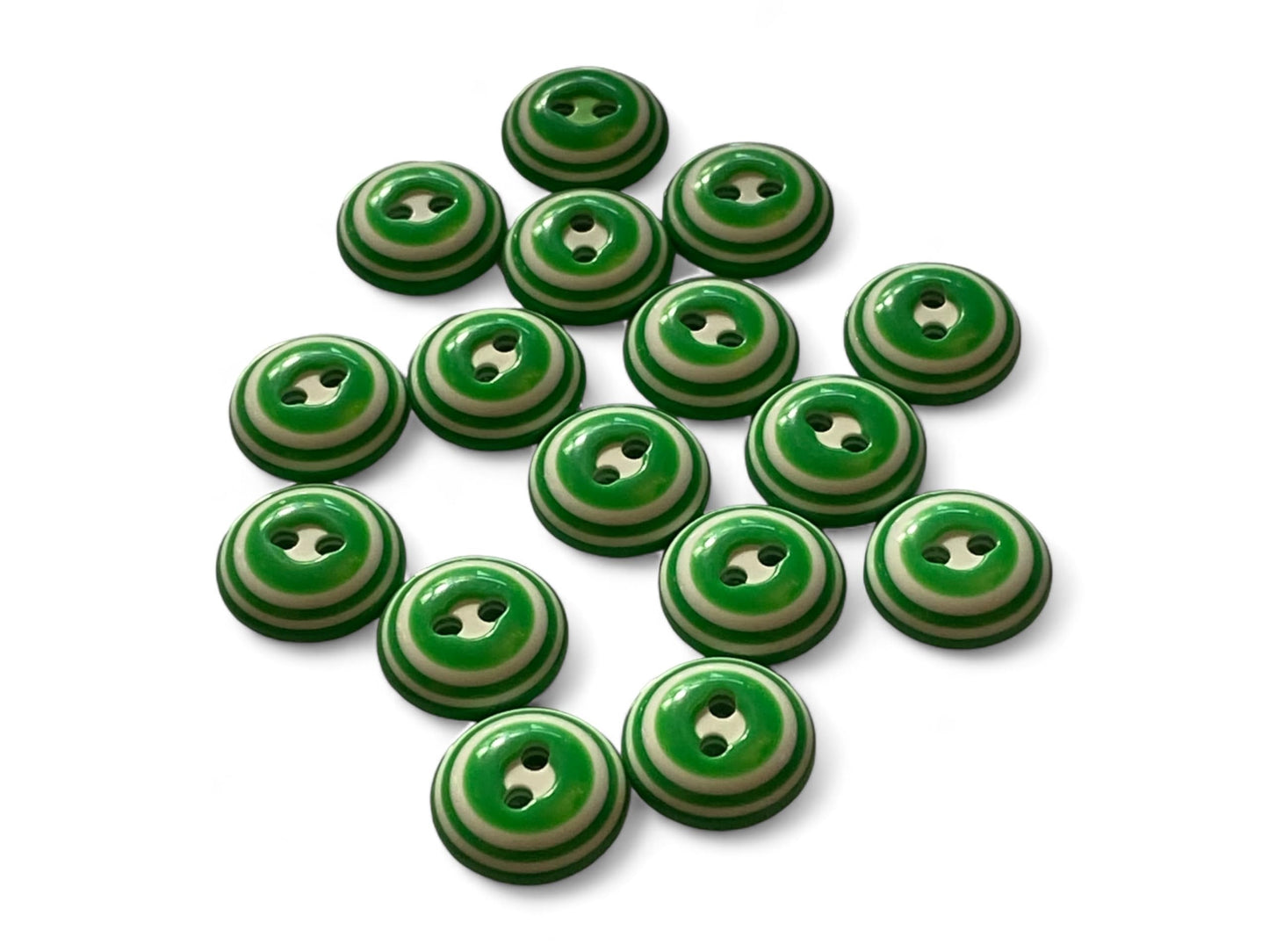 Resin Baby Knitting Buttons 12.5mm 2 Hole 8 Colours Sewing Cardigan Pack of 10