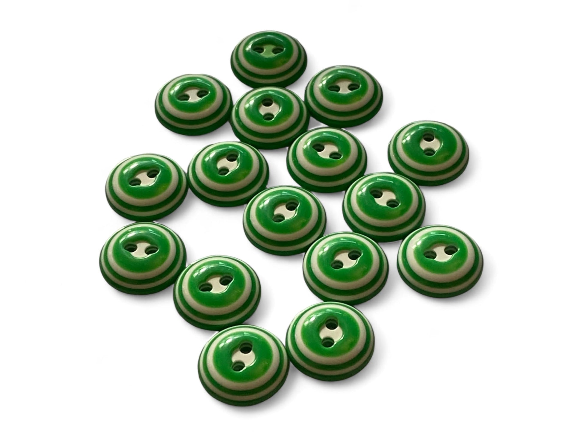 Resin Baby Knitting Buttons 12.5mm 2 Hole 8 Colours Sewing Cardigan Pack of 10