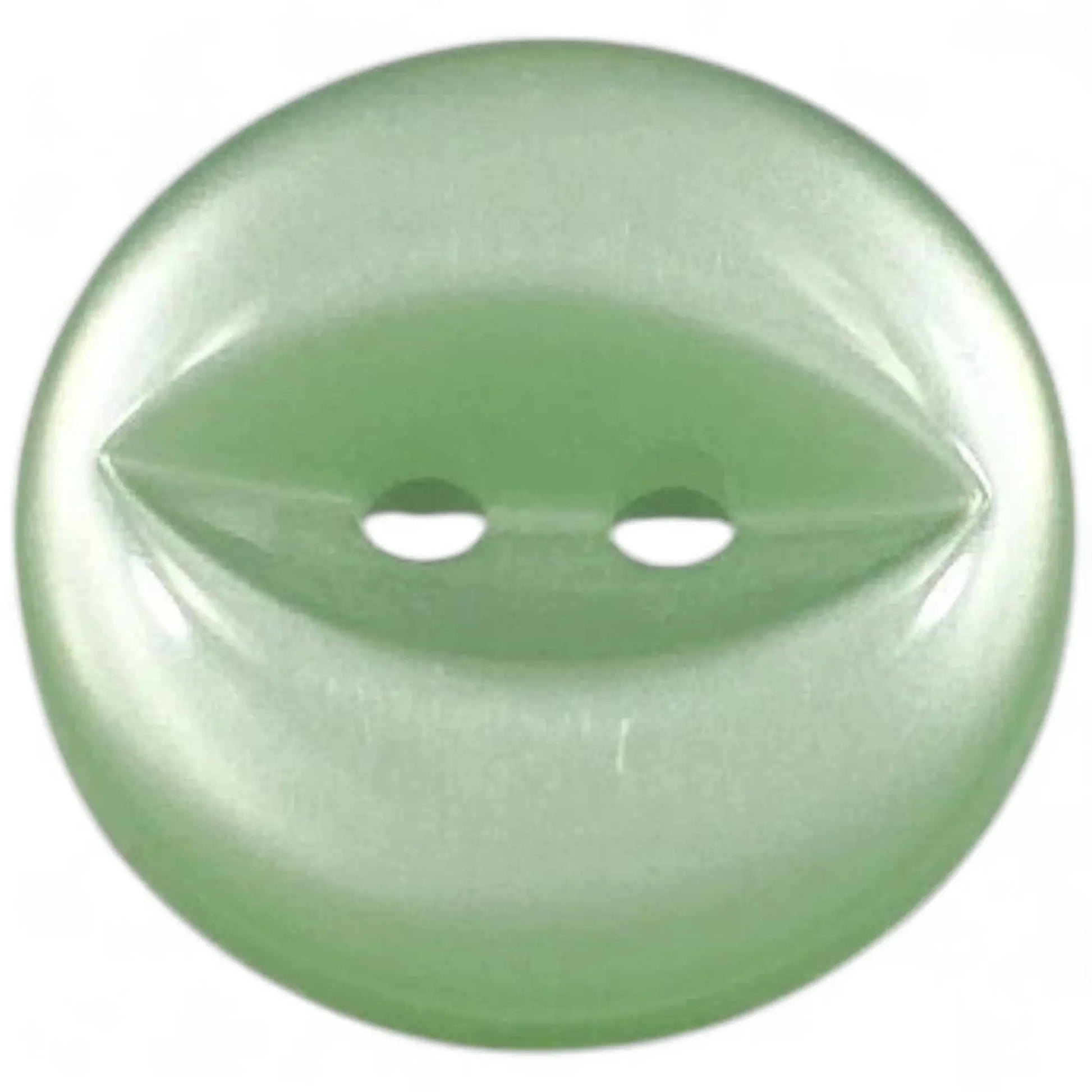 Fisheye Sewing Buttons, 11mm 14mm 16mm, 3 Sizes, Pack of 12, Multi-Colour (01 White, 11mm)