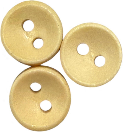 Wooden Sewing Buttons, Oval Shape, 9mm, Pack of 10, for Baby Cardigan