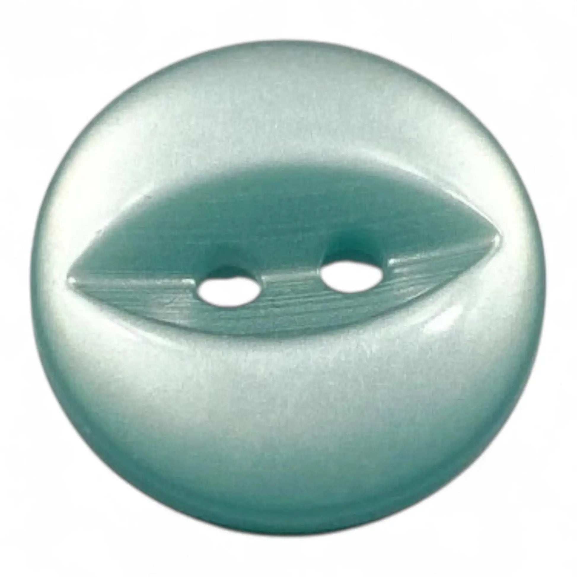 Fisheye Sewing Buttons, 11mm 14mm 16mm, 3 Sizes, Pack of 12, Multi-Colour (01 White, 11mm)