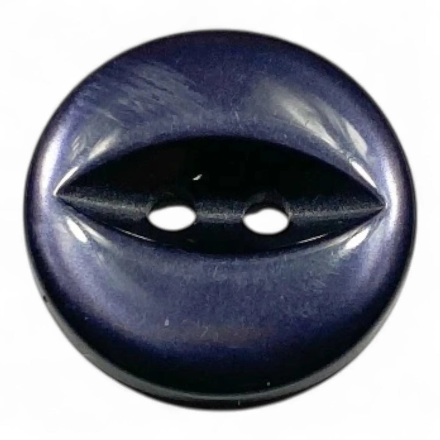 Fisheye Sewing Buttons, 11mm 14mm 16mm, 3 Sizes, Pack of 12, Multi-Colour (01 White, 11mm)