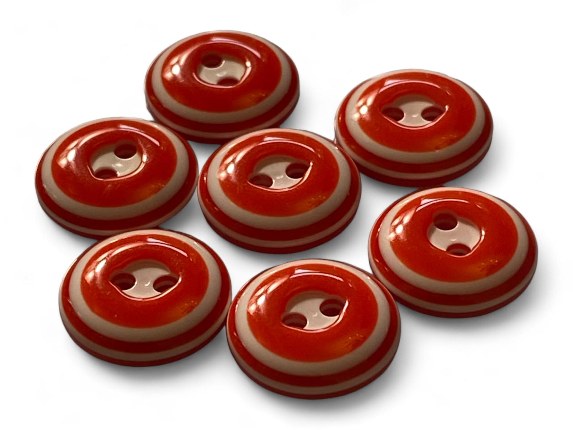 Resin Baby Knitting Buttons 12.5mm 2 Hole 8 Colours Sewing Cardigan Pack of 10