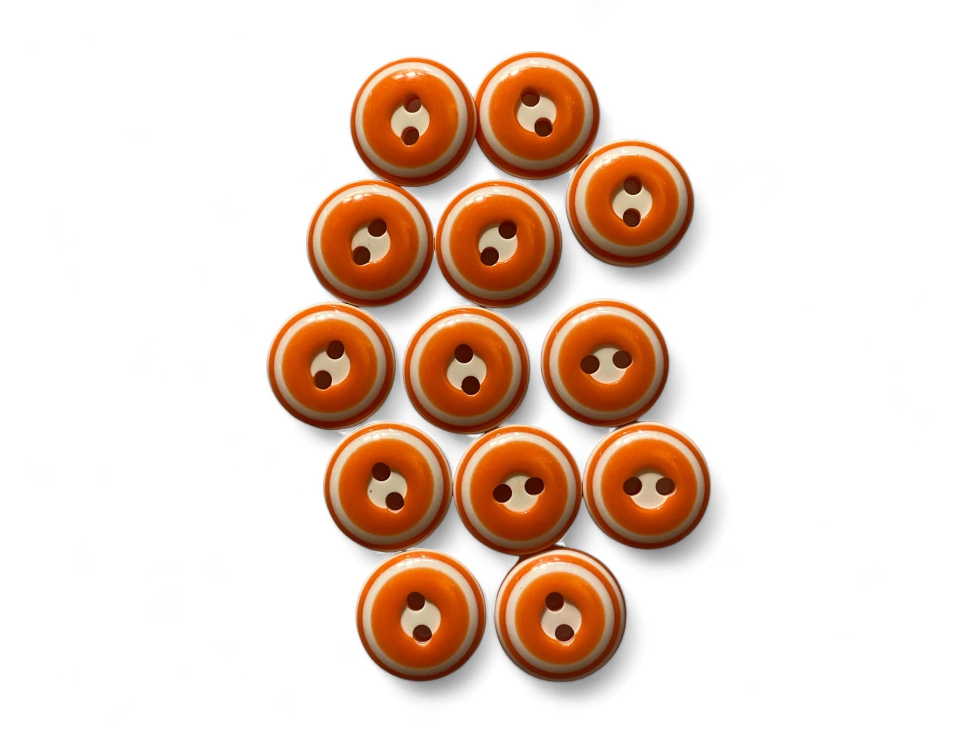 Resin Baby Knitting Buttons 12.5mm 2 Hole 8 Colours Sewing Cardigan Pack of 10