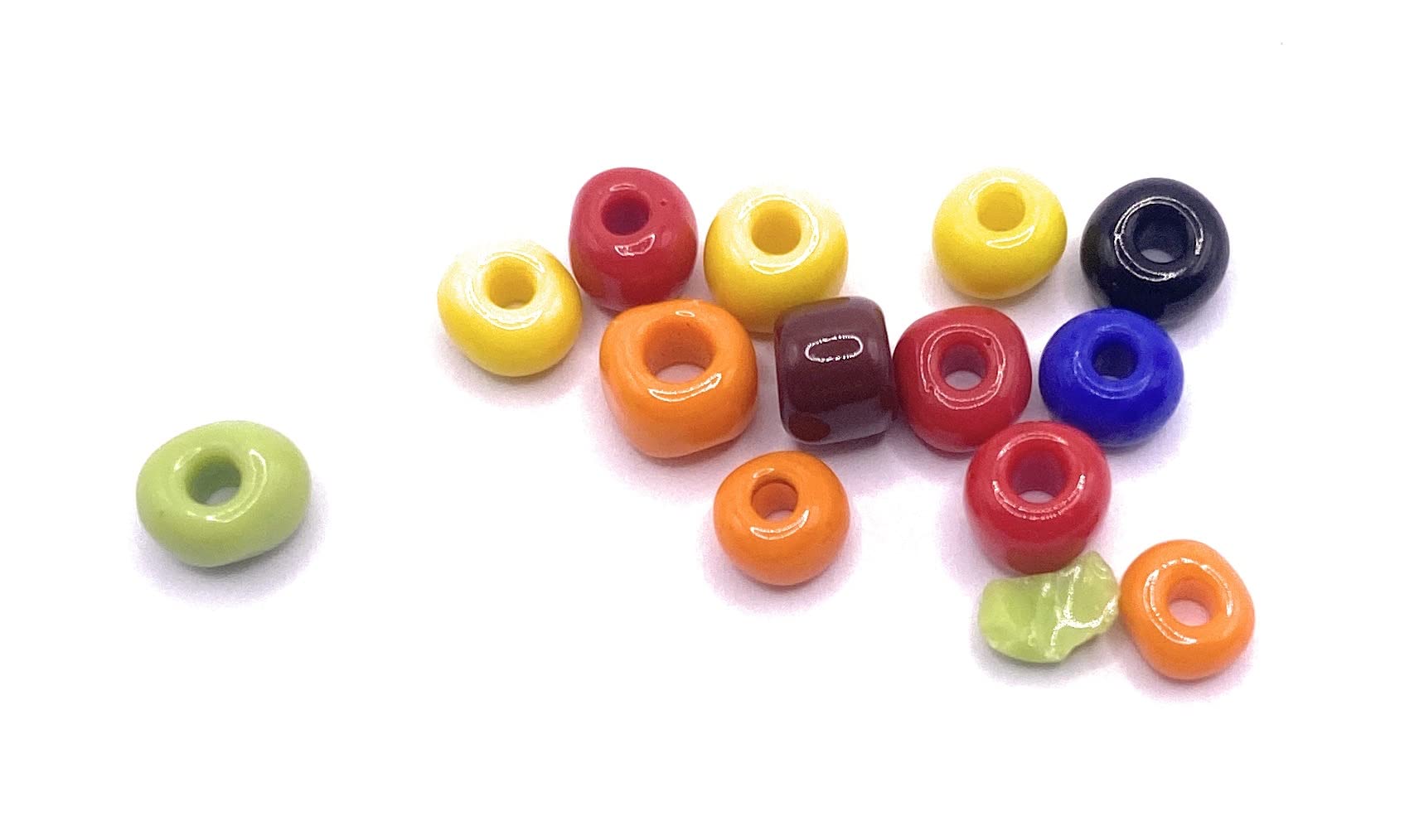 KnitForLess 6/0 50g 4mm Mixed Glass Seed Beads Opaque Many Colours Craft Bracelet Necklace Earrings Jewelry Making DIY