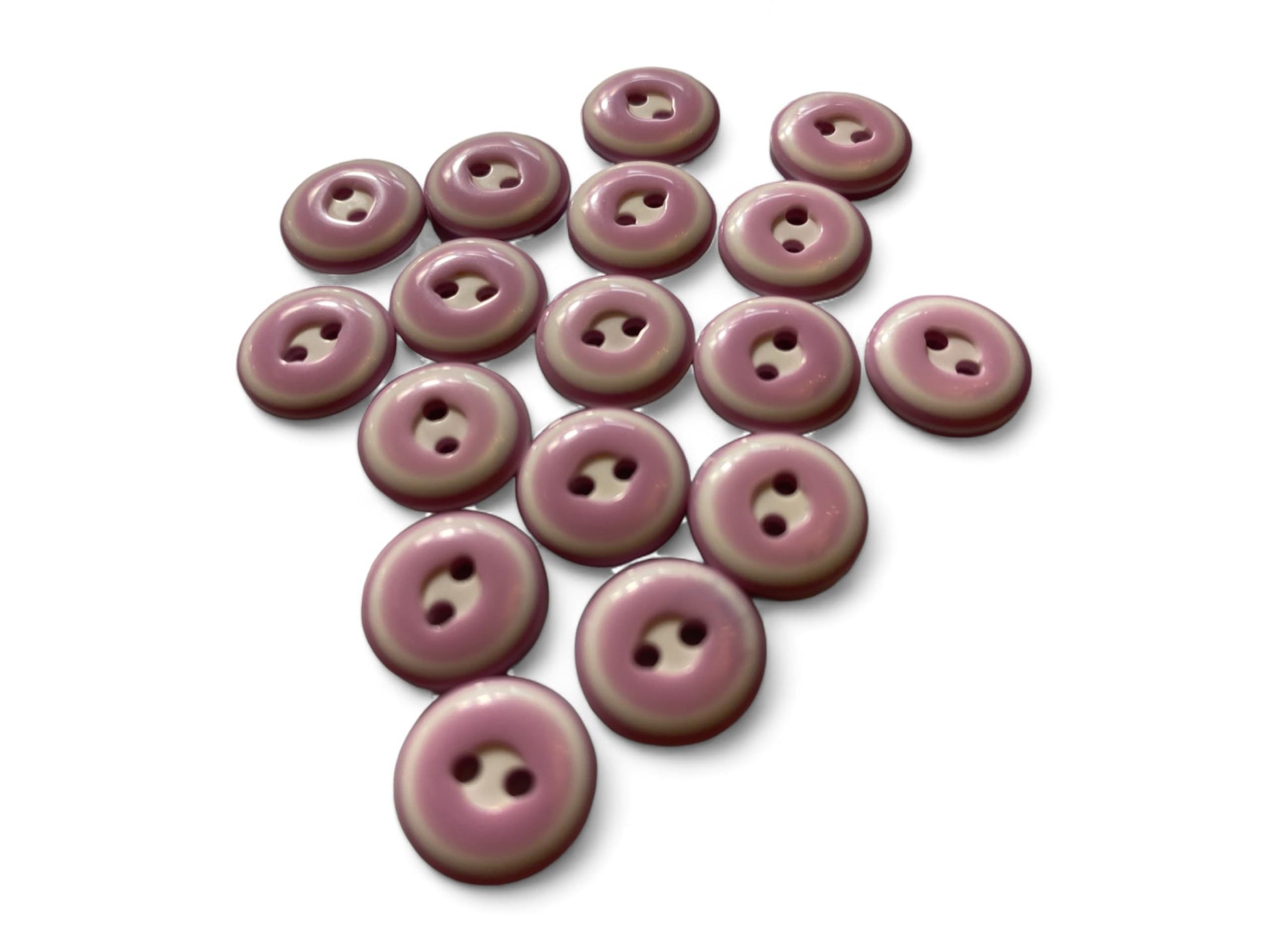 Resin Baby Knitting Buttons 12.5mm 2 Hole 8 Colours Sewing Cardigan Pack of 10