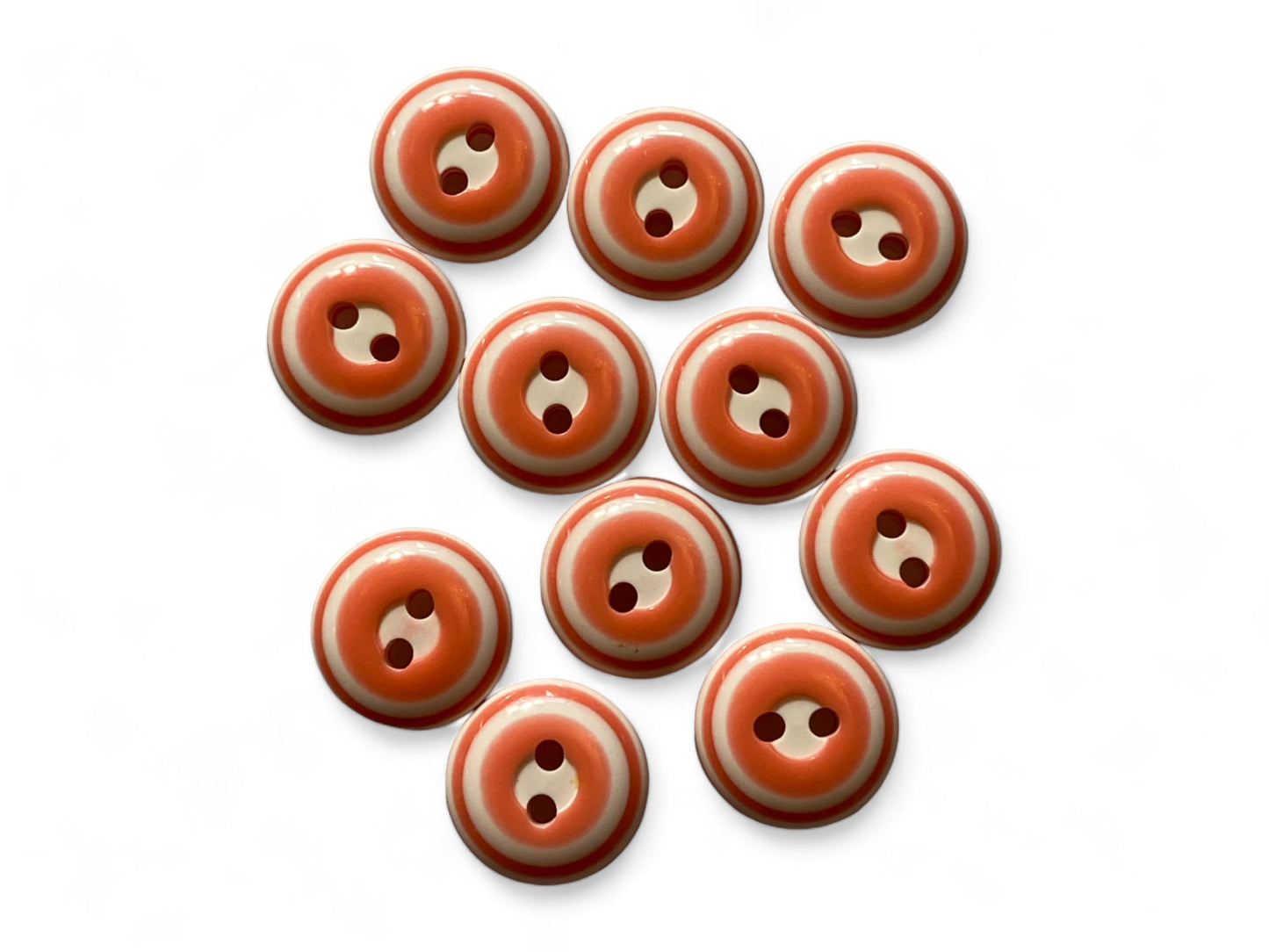 Resin Baby Knitting Buttons 12.5mm 2 Hole 8 Colours Sewing Cardigan Pack of 10