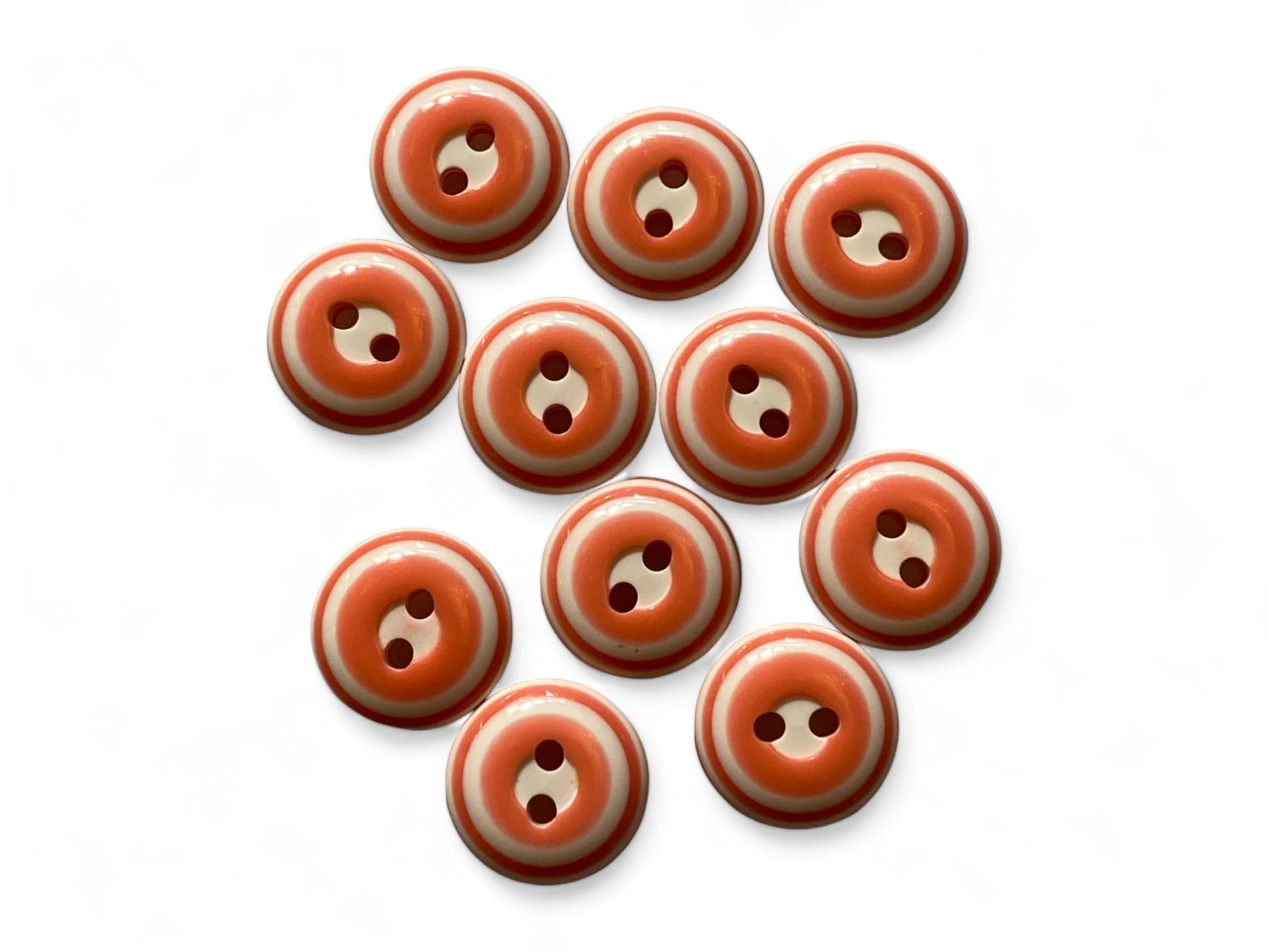 Resin Baby Knitting Buttons 12.5mm 2 Hole 8 Colours Sewing Cardigan Pack of 10