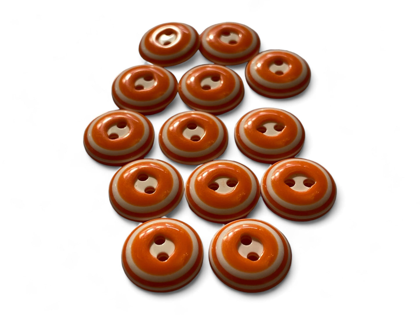 Resin Baby Knitting Buttons 12.5mm 2 Hole 8 Colours Sewing Cardigan Pack of 10