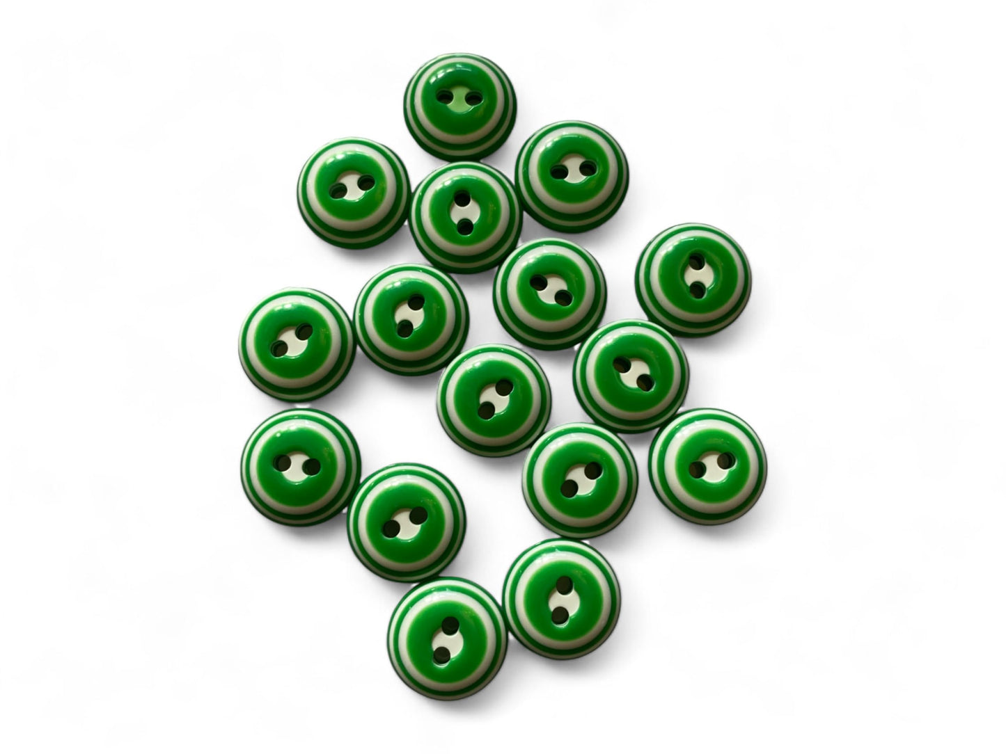 Resin Baby Knitting Buttons 12.5mm 2 Hole 8 Colours Sewing Cardigan Pack of 10