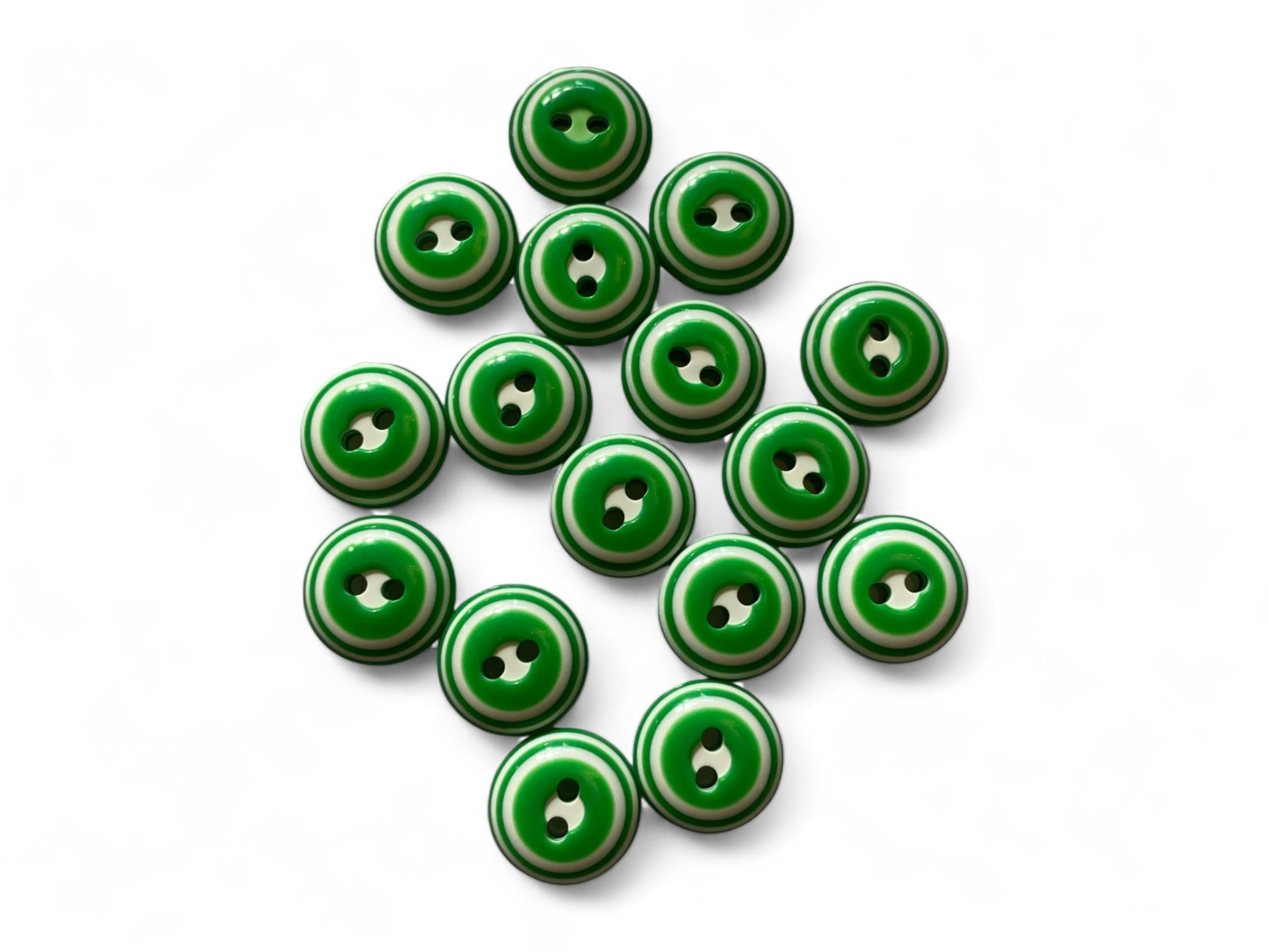 Resin Baby Knitting Buttons 12.5mm 2 Hole 8 Colours Sewing Cardigan Pack of 10