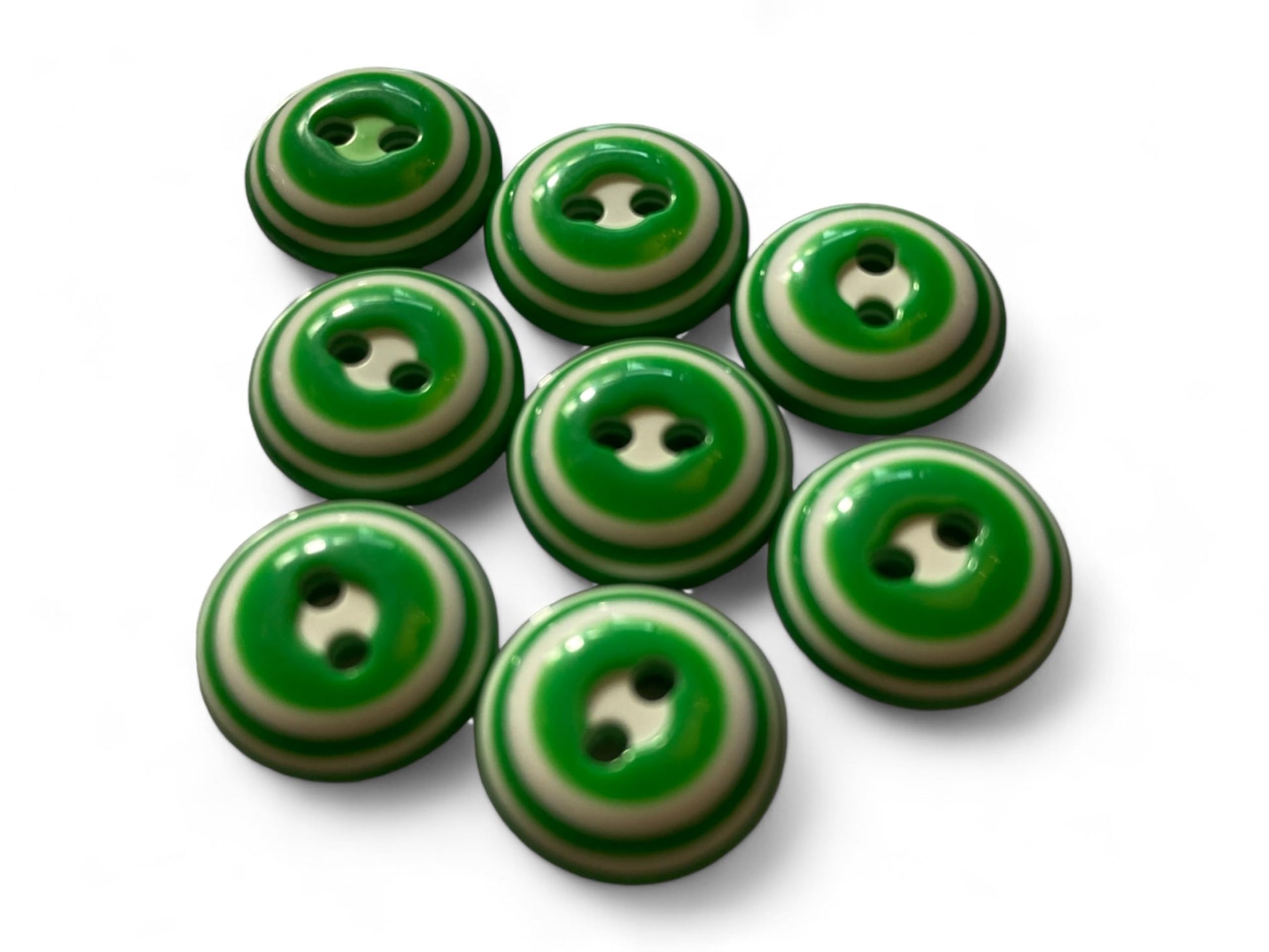 Resin Baby Knitting Buttons 12.5mm 2 Hole 8 Colours Sewing Cardigan Pack of 10
