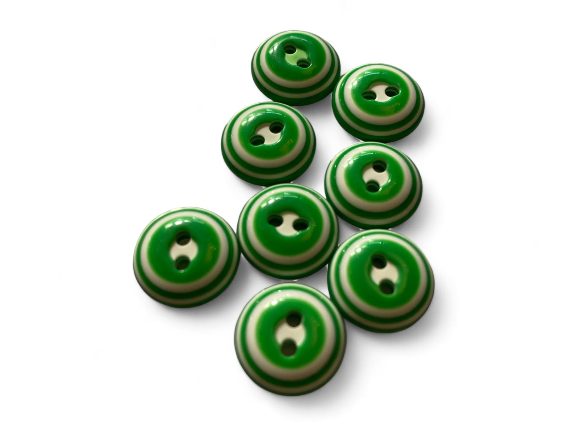 Resin Baby Knitting Buttons 12.5mm 2 Hole 8 Colours Sewing Cardigan Pack of 10