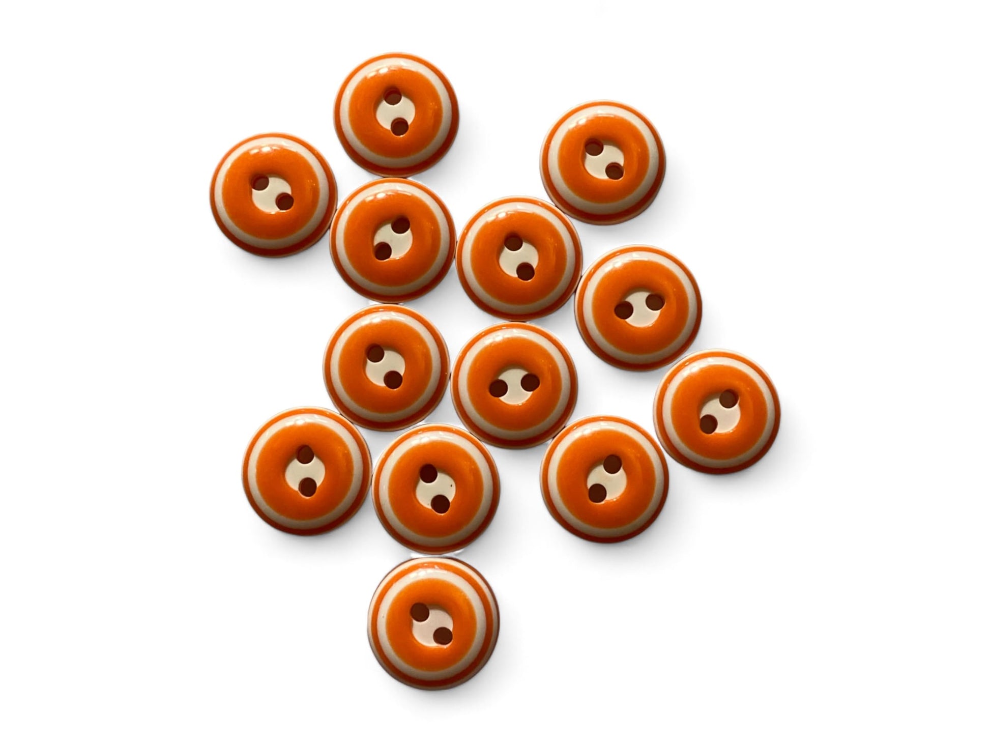 Resin Baby Knitting Buttons 12.5mm 2 Hole 8 Colours Sewing Cardigan Pack of 10