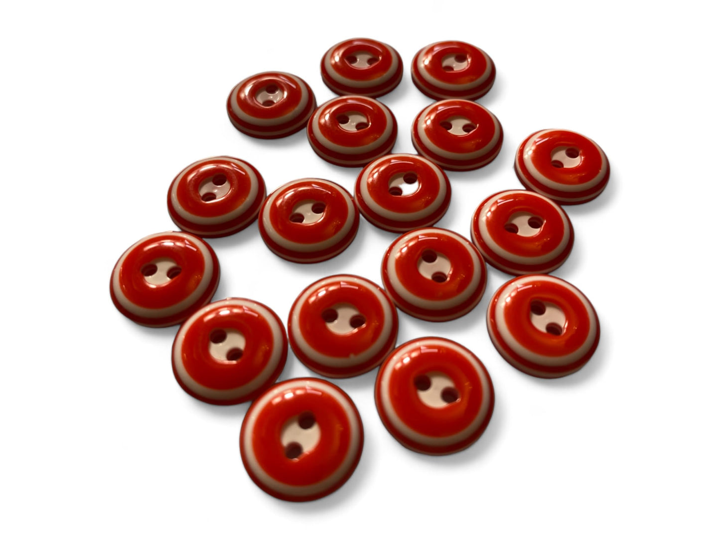Resin Baby Knitting Buttons 12.5mm 2 Hole 8 Colours Sewing Cardigan Pack of 10