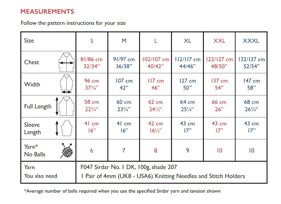 Oversized Garter Stitch Sweater Knitting Pattern: Wide Neck, Dropped Shoulder (PDF Download) KnitForLess