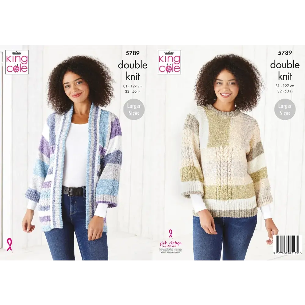 Two knitted sweaters.