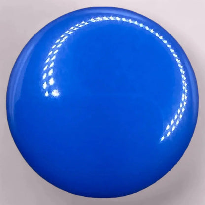 Glossy blue sphere.