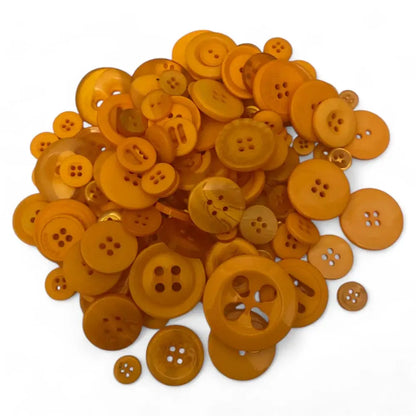 Pile of yellow buttons.