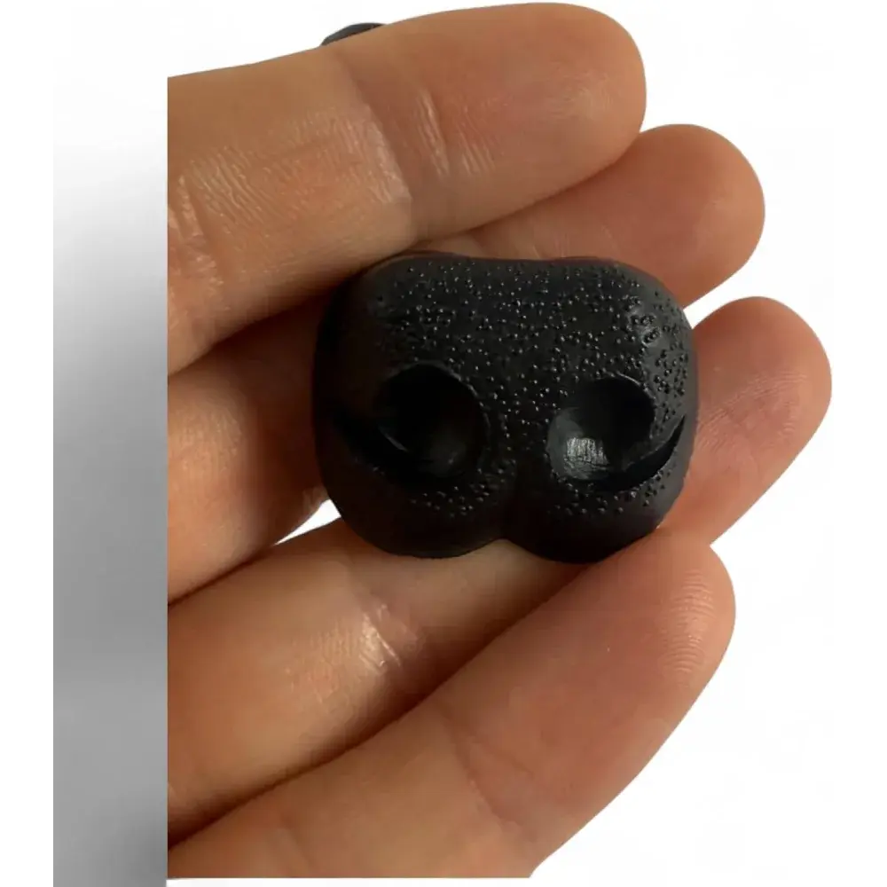 Black textured cord lock.