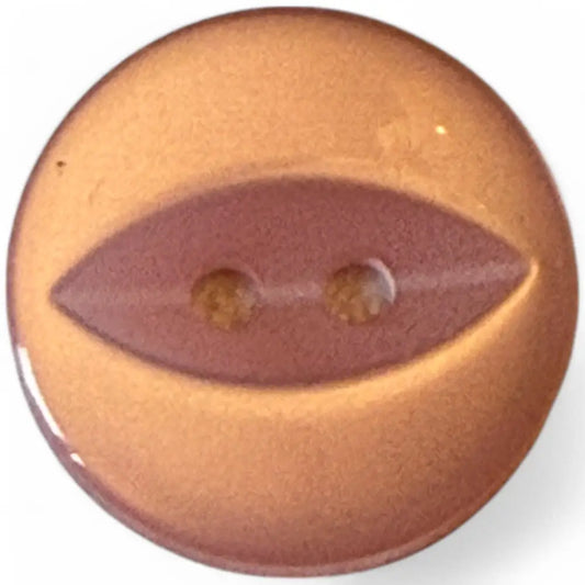 KnitForLess Fisheye Buttons 16mm Baby Pink 100-Piece Set