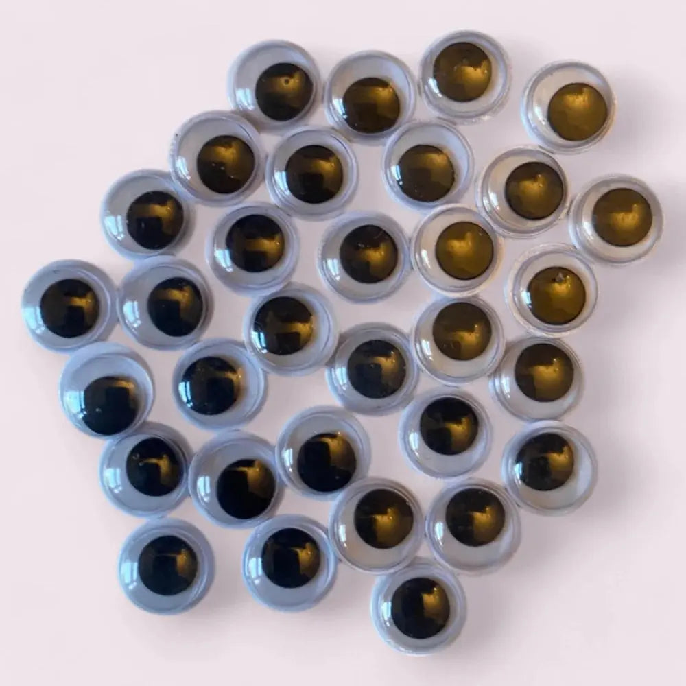 Pile of craft eyes.